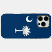 Apple iPhone 16 Pro Max Hoesje, vlag van South Car Case-Mate iPhone Case (Achterkant (horizontaal))