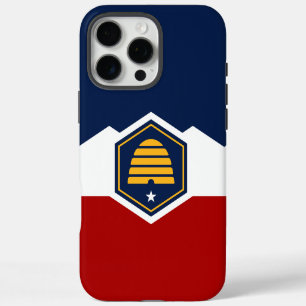 Apple iPhone 16 Pro Max, vlag van Utah Max Hoesje