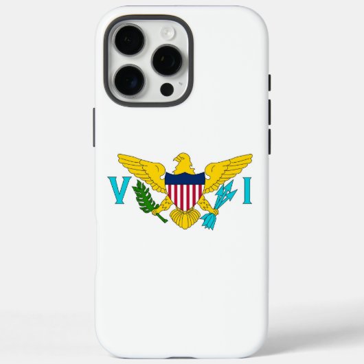 Apple iPhone 16 Pro Max, VS, Maagdeneilanden vlag Case-Mate iPhone Case (Achterkant)
