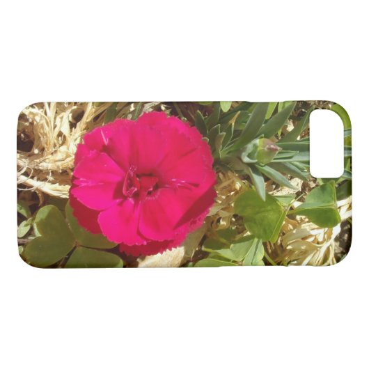 Apple iPhone 8/7 hoesje bloemstijl ontwerp (Achterkant (Horizontaal))