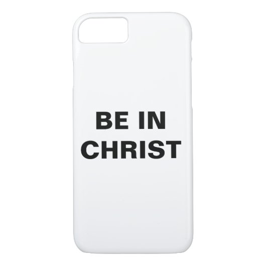 Apple iPhone 8/7 Hoesje 'Wees in Christus' (Achterkant)