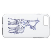 Apple iPhone 8 Plus/7 Plus, stoere dieren kussen Case-Mate iPhone Case (Achterkant (Horizontaal))