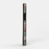 Apple iPhone hoesje met eikenbladeren (Achterkant/rechts)