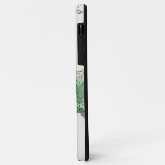 APPLE iPhone / iPad hoesje JAPANS PEONY INITIAAL (Achterkant/links)