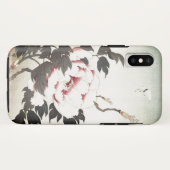 APPLE iPhone / iPad hoesje JAPANSE BLOEMEN (Achterkant (horizontaal))