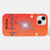 Apple iPhone Kerstversie hoesje (Achterkant (horizontaal))