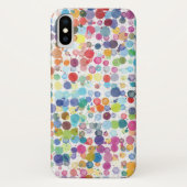 Apple iPhone X CaseMate Hoesje Waterverf Verf Dali (Achterkant)