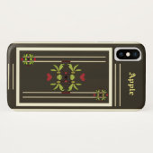 Apple iPhone X Hoesje (Achterkant (horizontaal))