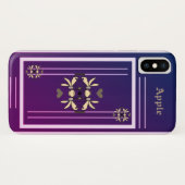 Apple iPhone X Hoesje (Achterkant (horizontaal))