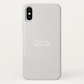 Apple Iphone X Hoesje ART & DESIGN STIJL (Achterkant)