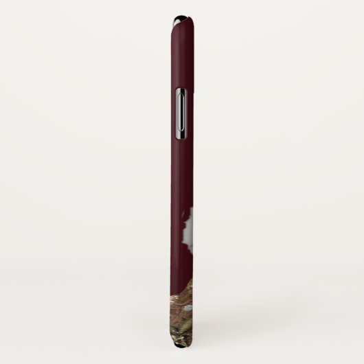 Apple iPhone X Hoesje met een Afbeelding van St. N (Achterkant / rechts)