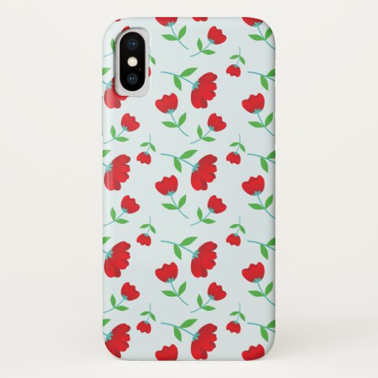 Apple iPhone X Hoesje Sjabloon (Achterkant)