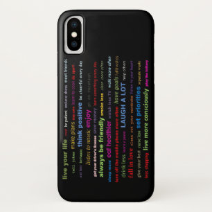 Apple iPhone X Hoesje Telefoon Case Resoluties Cit