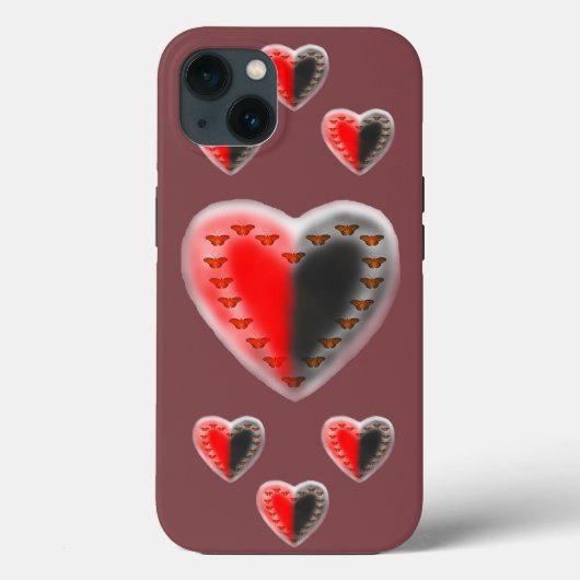 Apple iPhone X, Yin Yang vlinderharten Case-Mate iPhone Case (Achterkant)