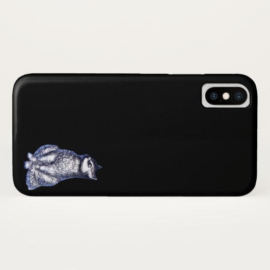 apple iphoneX hoesje kat stijl ontwerp (Achterkant (horizontaal))