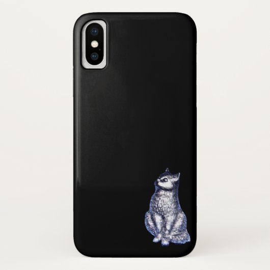 apple iphoneX hoesje kat stijl ontwerp (Achterkant)