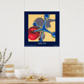Apple Jack Fine Art Poster, 24 x 24 inch Poster (Keuken)