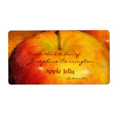 Apple Jelly Canning Labels (Voorkant)