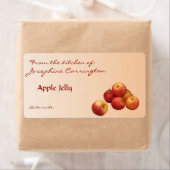 Apple Jelly Canning Labels (Insitu)