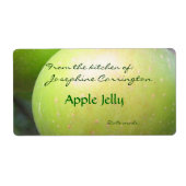 Apple Jelly Canning Labels (Voorkant)