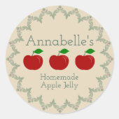 Apple Jelly Label (Voorkant)