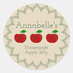 Apple Jelly Label