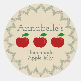 Apple Jelly Label