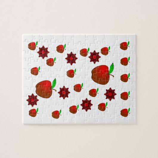 Apple Jigzaag Puzzle Legpuzzel (Horizontaal)