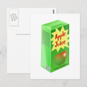 Apple Juice Briefkaart (Voorkant / Achterkant)
