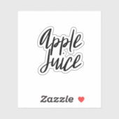 Apple Juice Storage Sticker (Vel)
