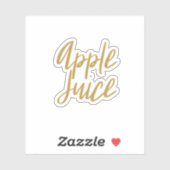 Apple Juice Storage Sticker (Vel)