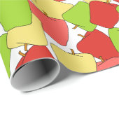 Apple Jumble Pattern Cadeaupapier (Rol Hoek)