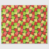 Apple Jumble Pattern Cadeaupapier (Vlak)
