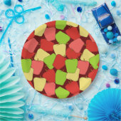 Apple Jumble Pattern Papieren Bordje (Feest)