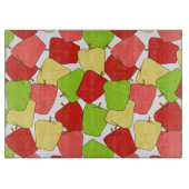 Apple Jumble Pattern Snijplank (Voorkant)
