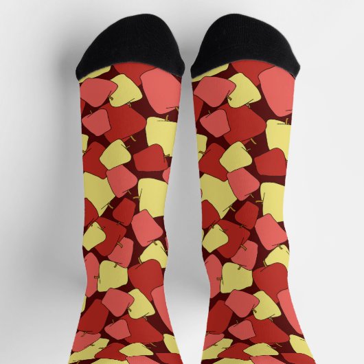 Apple Jumble Pattern Sokken (Top)