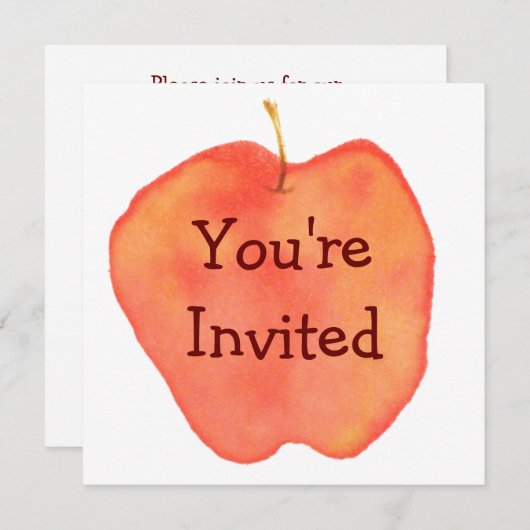 Apple Kaart (Voorkant / Achterkant)