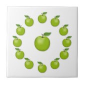 Apple keramische Tegel Tegeltje (Voorkant)