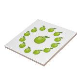 Apple keramische Tegel Tegeltje (Zijkant)