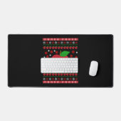 Apple Kerstmis Bureaumat (Keyboard & Muis)