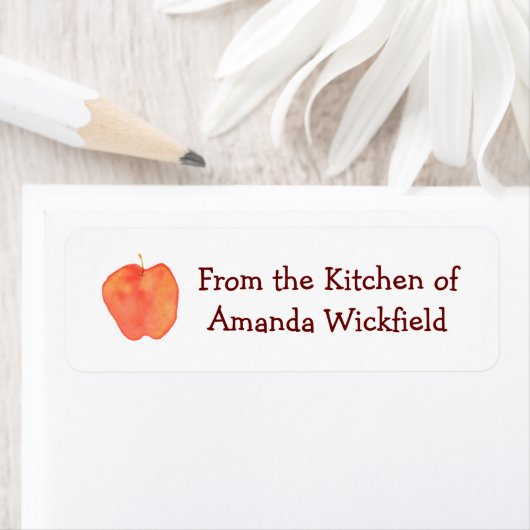 Apple Kitchen Etiket (Insitu)