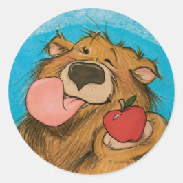 Apple knipogen Beer / Sticker