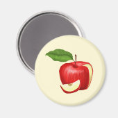 Apple Koelkast Magnet Gepersonaliseerd en  (Voorkant / Achterkant)