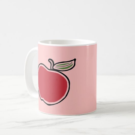 Apple Koffiemok (Voorkant links)