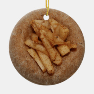 Apple Kolache Keramisch Ornament