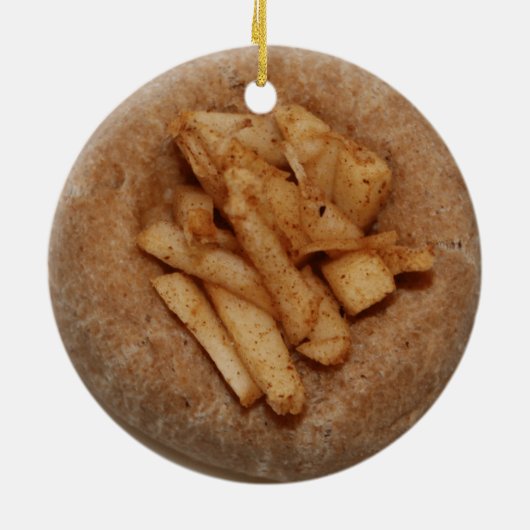 Apple Kolache ornament (Achterkant)