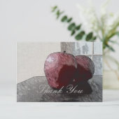 Apple-kunst  Dankkaart Bedankkaart (Staand voorkant)