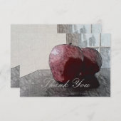 Apple-kunst  Dankkaart Bedankkaart (Voorkant / Achterkant)