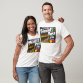 Apple Label Blewett Pass - Cashmere, WA T-shirt (Unisex)