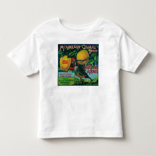 Apple-label gebergte kinder shirts (Voorkant)